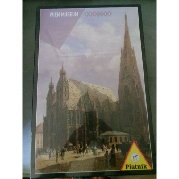 Wien Museum Edition Puzzle 1000 Pieces Piatnik St. Stephen's Cathedral  NEW - Picture 1 of 4